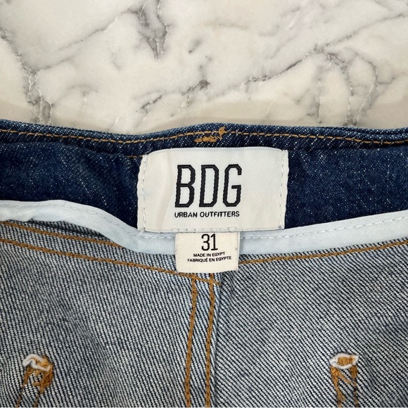 BDG straight leg/bootcut jeans medium wash Y2K inspired woman’s size 31 - Picture 8 of 12
